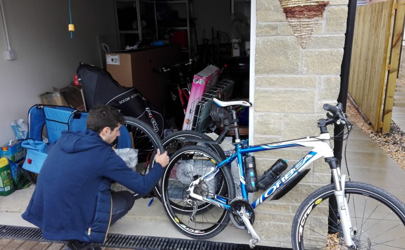 Premiers coups de pédales